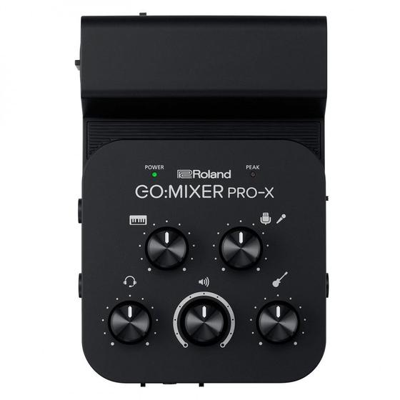 Imagem de Interface de Áudio para Smartphone Roland GO MIXER PRO-X C/ 9 Entradas