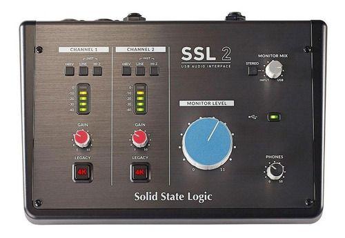 Imagem de Interface De Áudio Solid State Logic Ssl 2 Nfe Garantia