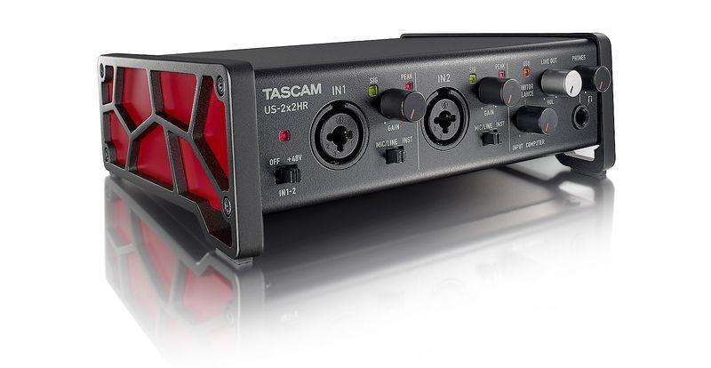 Imagem de Interface de audio tascam us-2x2hr midi usb