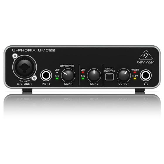 Imagem de Interface de Audio UMC-22 - Behringer