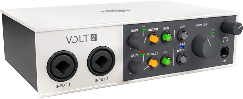 Imagem de Interface de Áudio Universal Audio Volt 2 - Gravação em Estúdio via USB