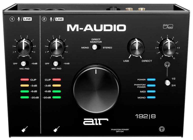 Imagem de Interface De Áudio Usb M-Audio Air 1928 8 Canais + Midi