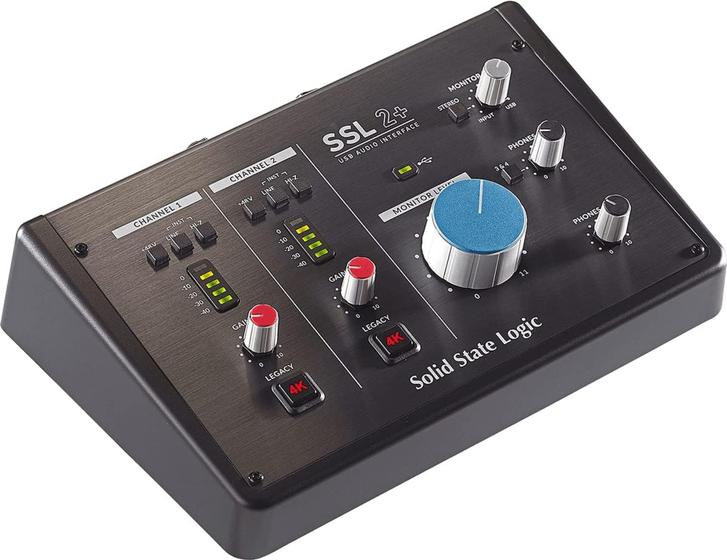 Imagem de Interface de áudio USB SSL 2+ Plus com 2 entradas e 4 saídas e MIDI