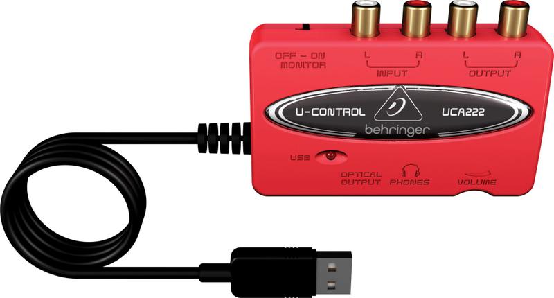 Imagem de Interface de Áudio USB U-Control Behringer UCA222