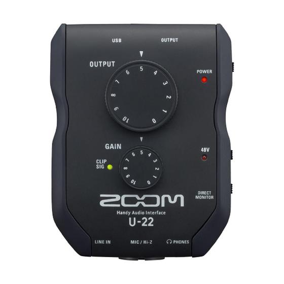 Imagem de Interface De Audio Zoom U-22 Usb Ultra Portátil