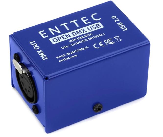 Imagem de Interface de Iluminação Enttec Open DMX USB 70303 - Open Source