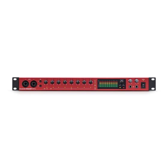 Imagem de Interface Focusrite Clarett Plus + 8Pre 10 Saídas