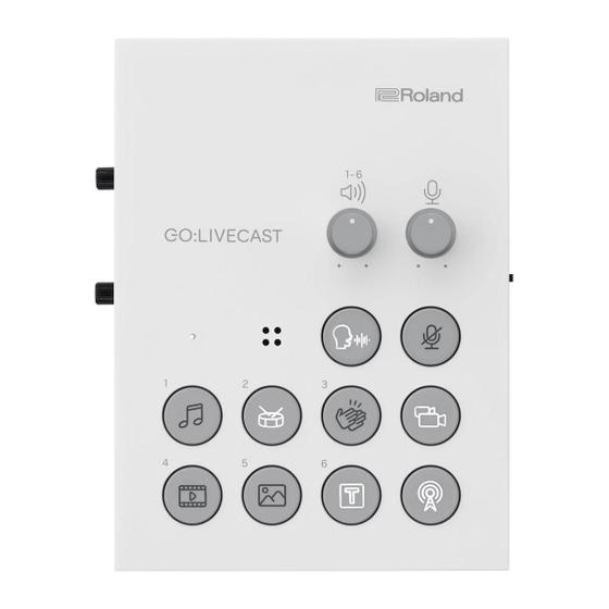 Imagem de Interface Roland Go Livecast Studio For Smartphones