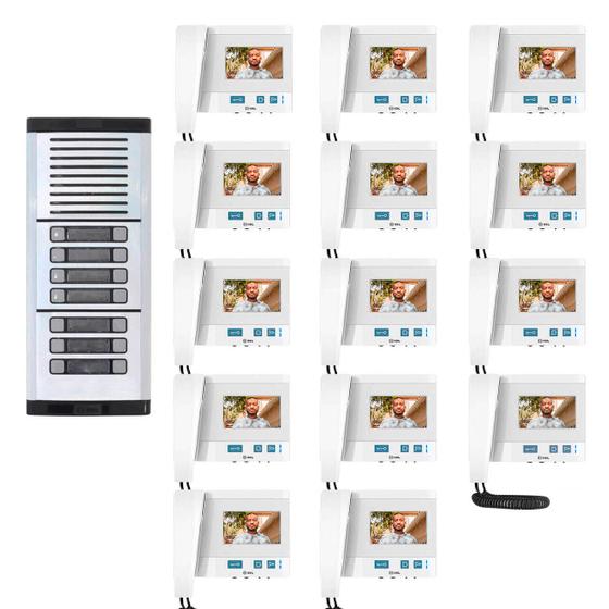 Imagem de Interfone Coletivo Com Camera 14 Ponto Hdl Condomínio Prédio
