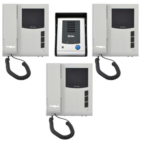 Interfone com Câmera 3 Pontos HDL Sense Classic S Com Infravermelho 3 Metros Visão Noturna Menor preço em Interfone com Câmera 3 Pontos HDL Sense Classic S Com Infravermelho 3 Metros Visão Noturna