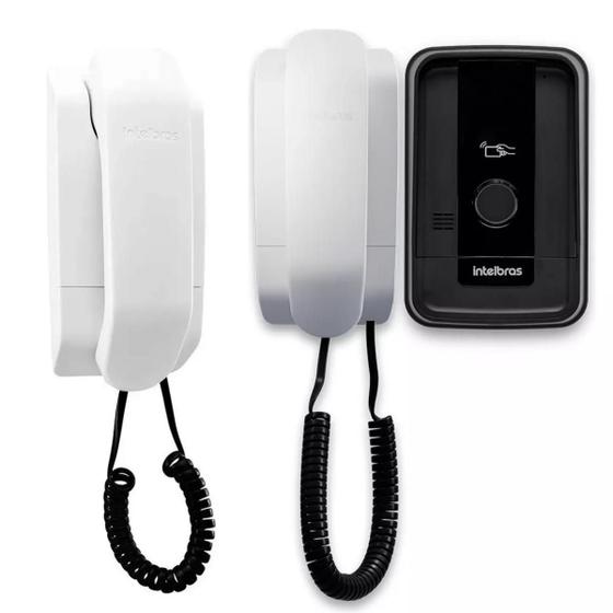 Imagem de Interfone Porteiro Intelbras Ipr 1010 ID Com 02 Extensões