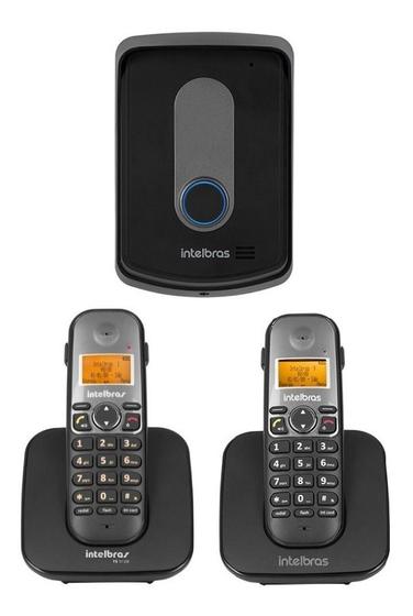 Imagem de Interfone Sem Fio Porteiro Eletrônico Intelbras Com 1 Ramais