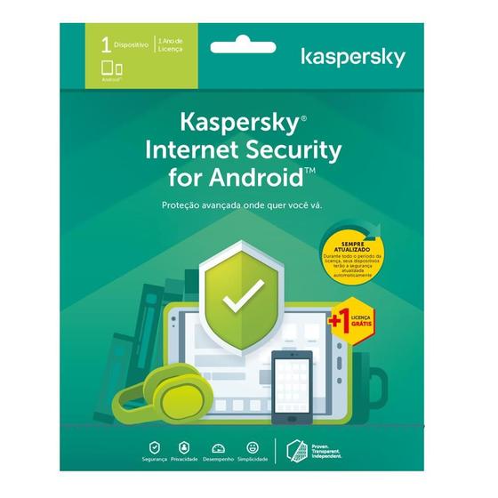 Internet Security Kaspersky Android Kisa 1 Dispositivo Menor preço em Internet Security Kaspersky Android Kisa 1 Dispositivo