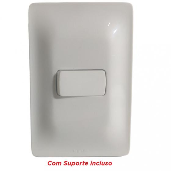 Imagem de Interruptor 1 tecla Simples 10a/250v 680100 - Legrand