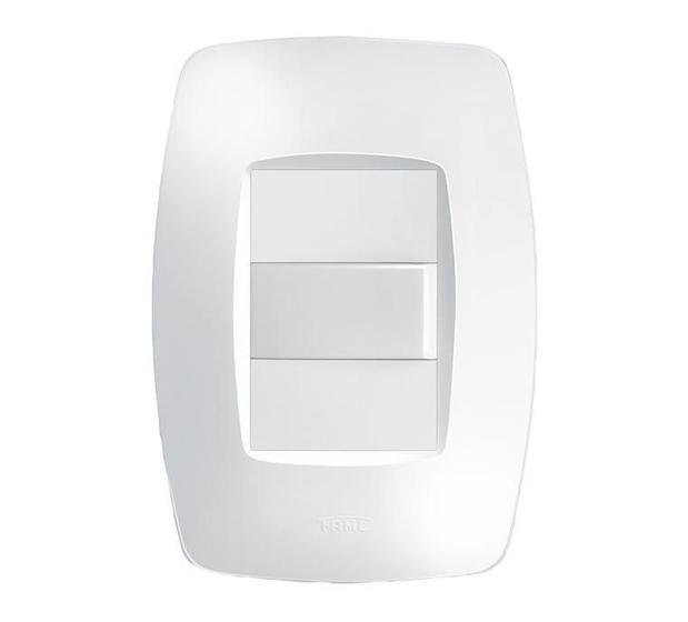 Imagem de Interruptor 1 Tecla Simples Com Placa Fame Elegance