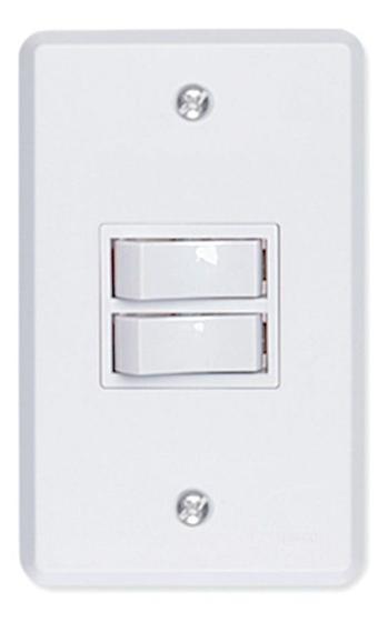 Imagem de Interruptor 2 Tecla Com Placa Interruptor De Luz paralelo