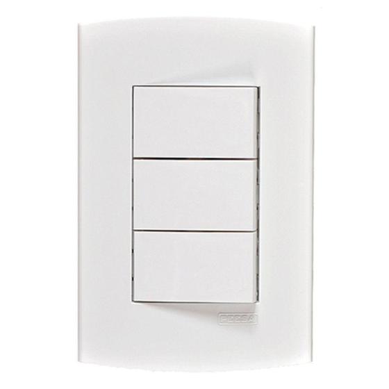 Imagem de Interruptor 3 Simples 10a 250v 1507a