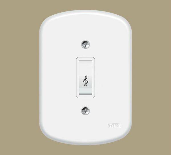 Imagem de Interruptor 4x2 Fame P/ Campainha 10a Ref.0601