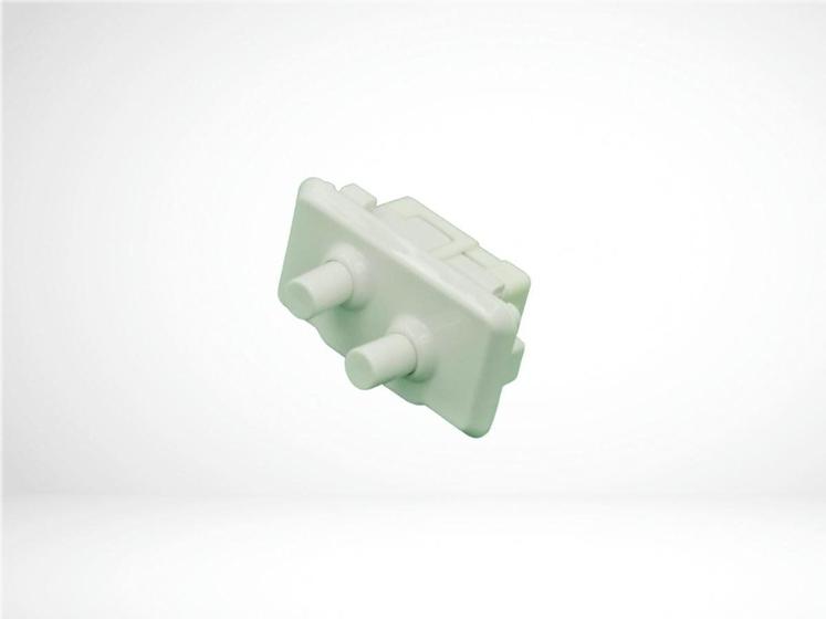 Imagem de Interruptor branco duplo refrig brastemp consul bre brd crm orig - w10471975