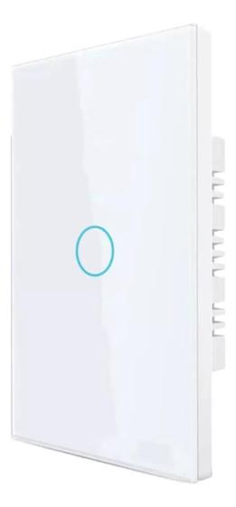 Imagem de Interruptor Branco Smart Touch Wifi Google Alexa 1 Tecla