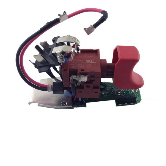Imagem de Interruptor com Módulo Eletrônico 19F6 para Parafusadeira GSR 10,8-2-Li 16072335DK Original Bosch