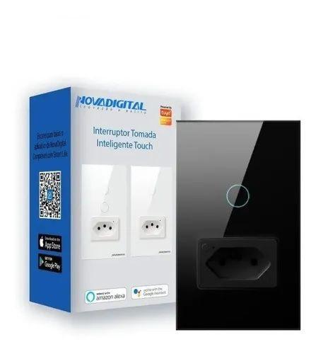 Imagem de Interruptor Com Tomada Wifi Nova Digital Tuya Smart Life 1b16a