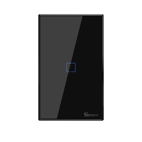 Imagem de Interruptor de Luz Inteligente SONOFF TX T3 Wi-Fi - 1 Gangue, 1 Via - Compatível com Alexa e Google Home