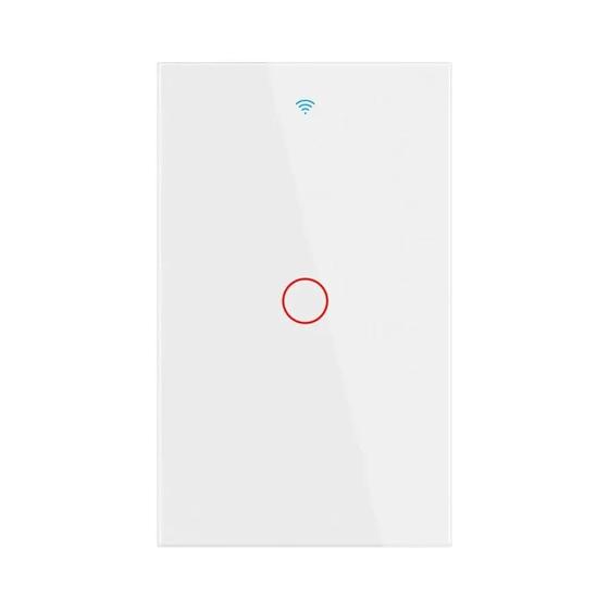 Imagem de Interruptor de Luz Inteligente Wi-Fi Tuya - Controle por Voz Alexa, RF433 e Sensor de Toque