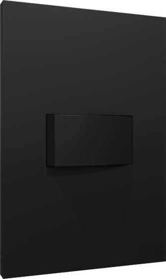 Imagem de Interruptor de luz Simples apagador Preto Recta Satin Blux