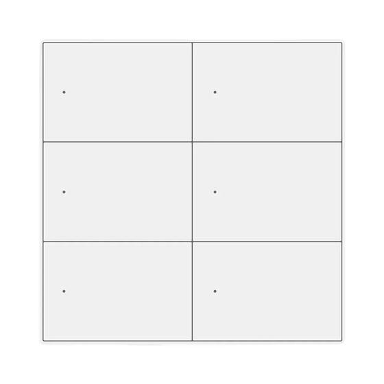 Imagem de Interruptor de Luz Wi-Fi Inteligente (1-6 Gangs) - Botão Grande - Necessário Neutro - Compatível com SmartThings