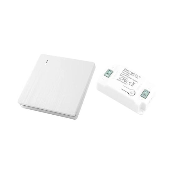 Imagem de Interruptor de Luz Wi-Fi Inteligente com App Tuya e Receptor RF 433MHz