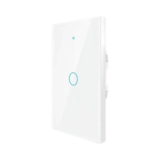 Imagem de Interruptor de Luz Wi-Fi Inteligente (EUA/120V) - Painel de Toque 1/2/3 Gangues - Compatível com Alexa e Google Home