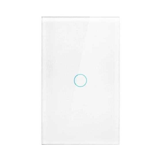 Imagem de Interruptor De Toque De Parede De Vidro Cristal LED Padrão UE EUA 1/2/3 Gang Sensor Interruptor De