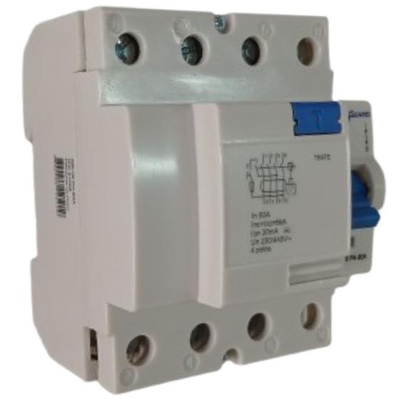 Imagem de Interruptor Diferencial Disjuntor DR-80A Quadripolar DR-30 P4-80a