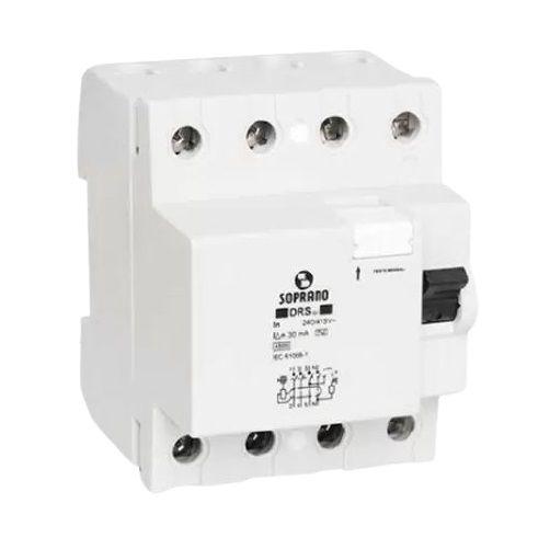 Imagem de Interruptor Diferencial Residual DR 4P 25A 3Ka Soprano