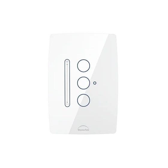 Imagem de Interruptor Dimmer Wifi Inteligente Slide Touch 3 Botões 4x2 Branco