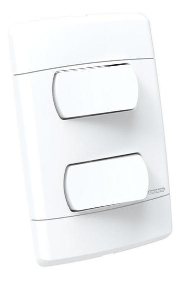 Imagem de Interruptor Duplo Simples 10A Neo