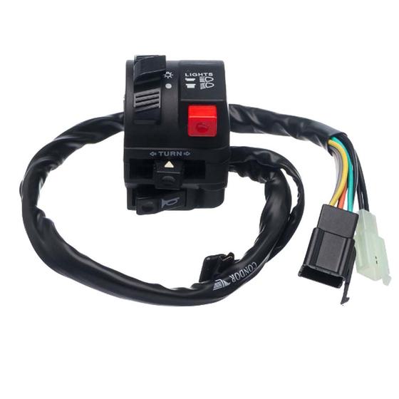 Imagem de Interruptor Esquerdo chave de luz  BROS 125 es bros 150 esd 03 até 05 - Condor