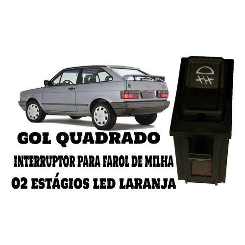 Imagem de Interruptor Farol Milha Gol Quadrado