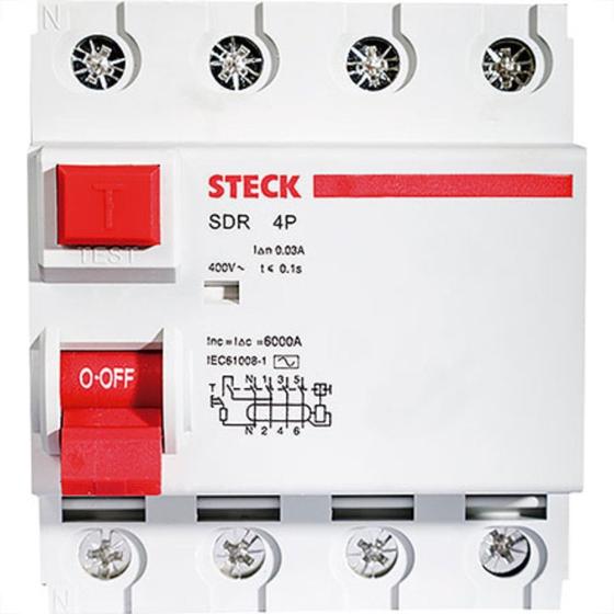 Imagem de Interruptor Fuga Steck A364 80A 4P 30Ma