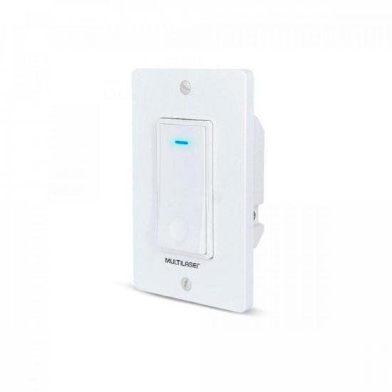 Imagem de Interruptor Inteligente 1 Tecla WI-FI SE235 Branco Multilaser
