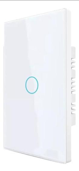 Imagem de Interruptor Inteligente 4x2 - 1 Canal Painel Touch Wi-fi Ekaza Branco Branca 