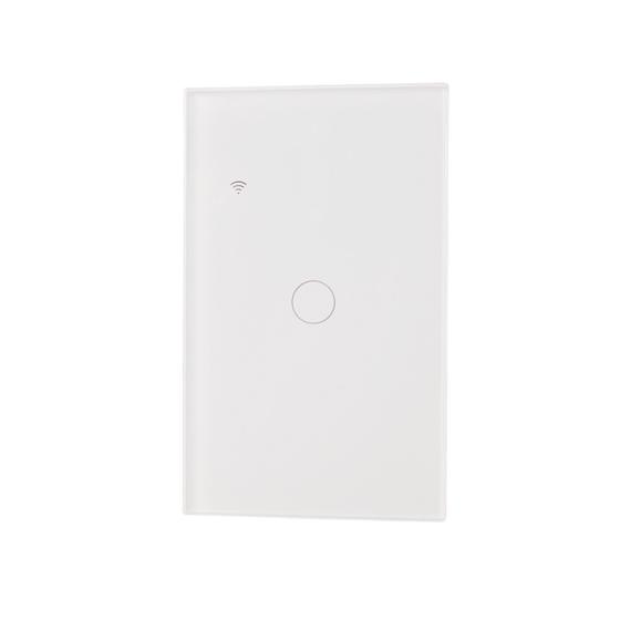Imagem de Interruptor Inteligente Branco Alexa Wifi 1 Botão Sem Neutro
