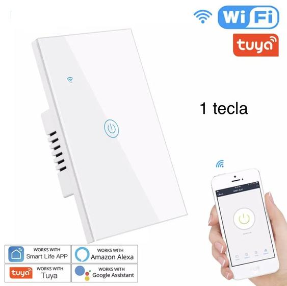 Imagem de Interruptor inteligente smart wi fi alexa