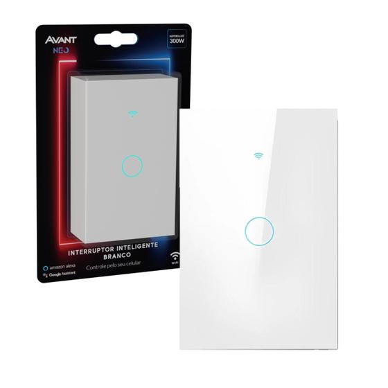 Imagem de Interruptor Inteligente Smart Wifi Touch Avant Neo Bivolt