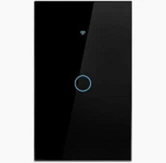 Imagem de Interruptor inteligente touch  wifi/bluetooth preto