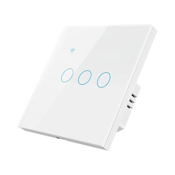 Imagem de Interruptor Inteligente Wi-Fi Touch - 220V - Com e Sem Fio Neutro