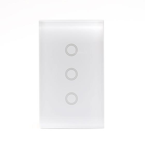 Imagem de Interruptor Inteligente Wi-fi Vess Touch 4x2 - 3 Teclas