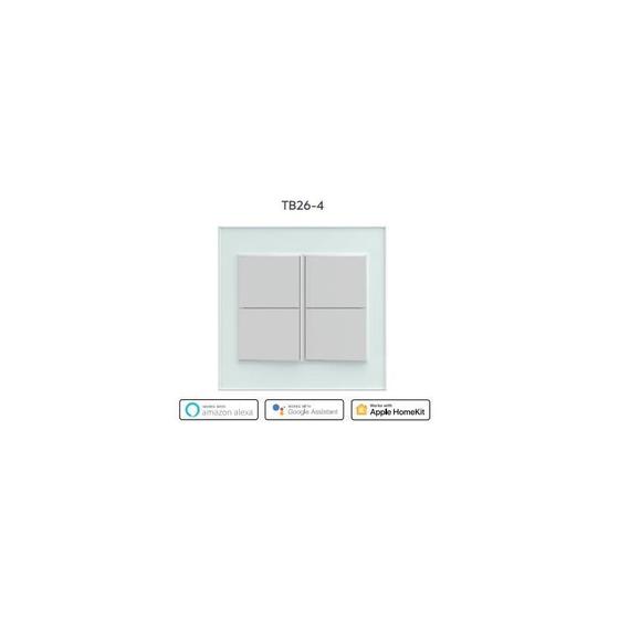 Imagem de Interruptor Inteligente Zemismart Zigbee 4 Teclas - Modelo TB26 HM029