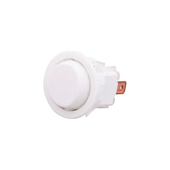 Imagem de Interruptor Para Fogão Brastemp Clean Luz e Ignição Branco